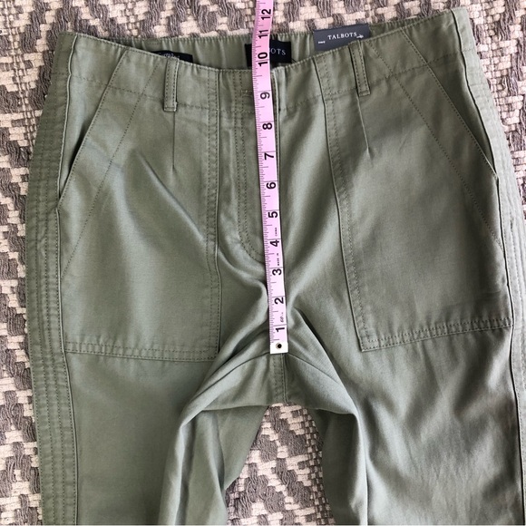 Talbots slim cargo pant size 4P - Picture 4 of 11